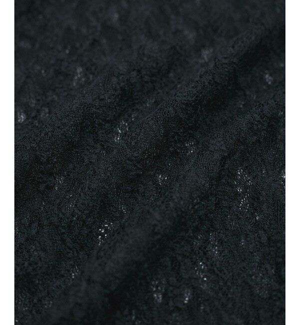 VIS「クルーネックインナートップス（レース・チェック・ラメ・シアー）」|Tシャツ・カットソー|