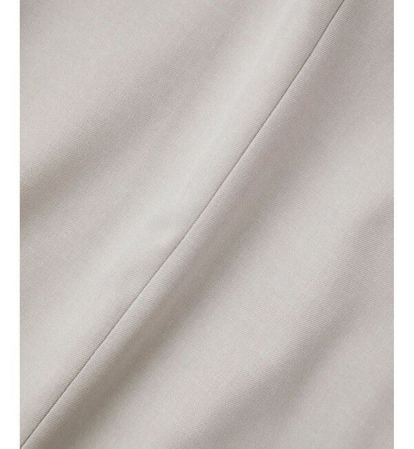 VIS「【美easy】コンフォートツイルウエストデザインIラインスカート【洗える/防シワ/UVケア】」|スカート|