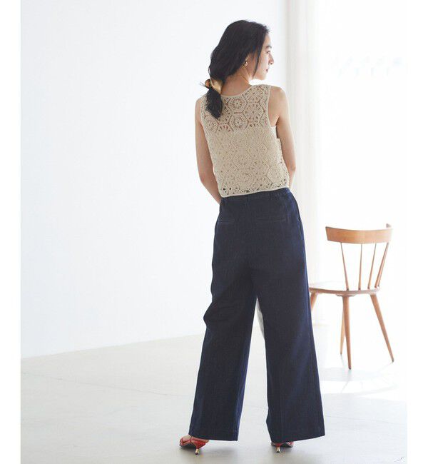 VIS「【WEB限定】【前後2WAY】サマーレースベスト」|ベスト・ジレ|