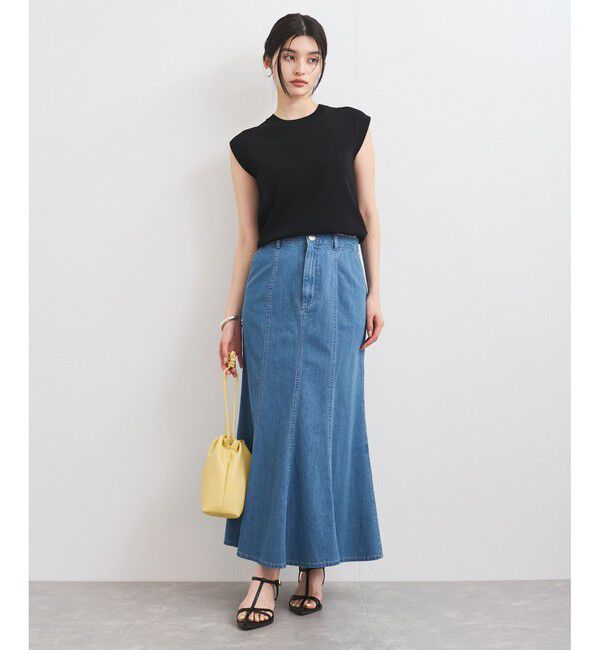 VIS「ライトデニムマーメイドスカート」|スカート|