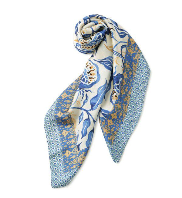 VIS「ポムグラネイト柄スカーフ70cm 」|バンダナ・スカーフ|