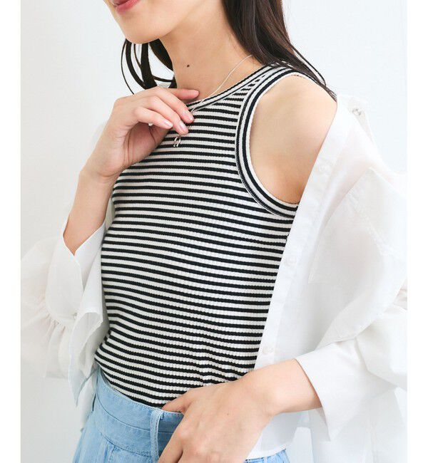 VIS「アメリカンスリーブテレコタンクトップ」|タンクトップ|