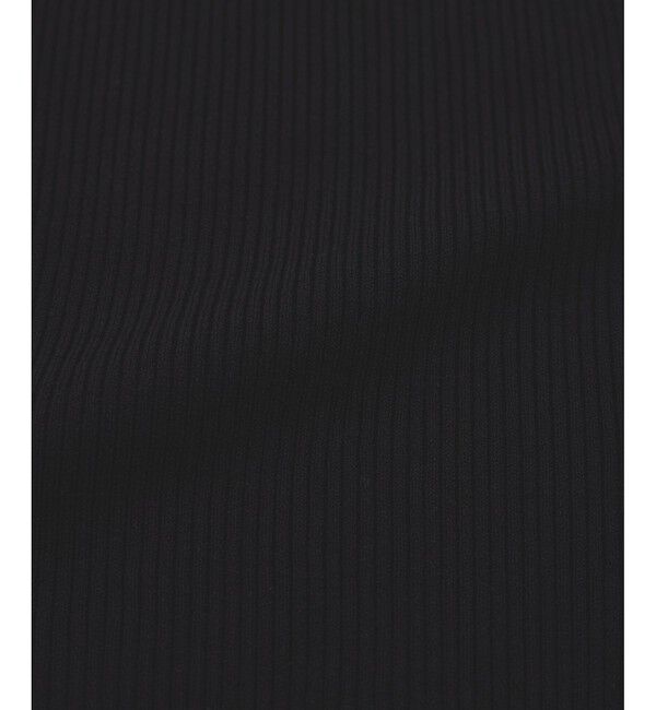 VIS「ワイドスクエアネックニット」|ニット・セーター|