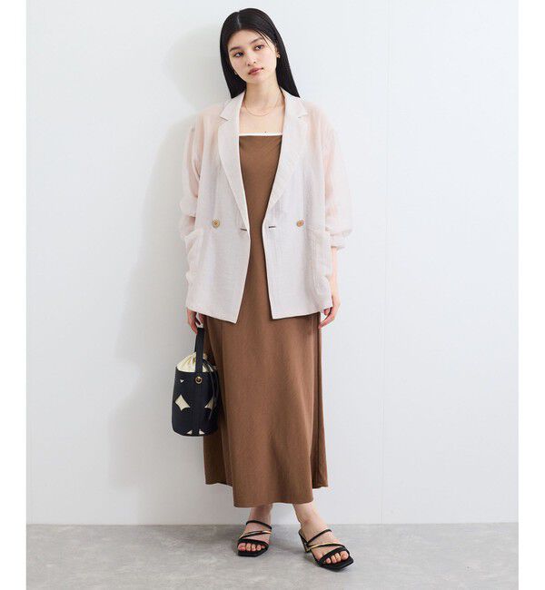 VIS「シアーリラックスジャケット」|テーラードジャケット|