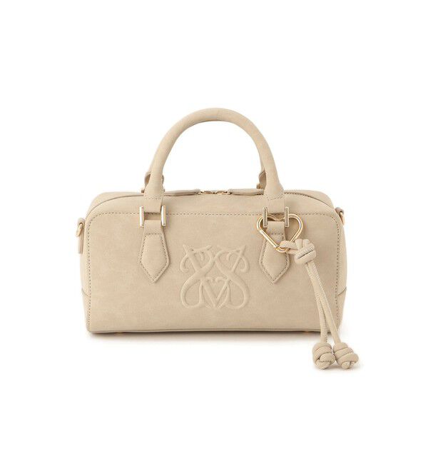 VIS「ロゴスエードミニボストンバッグ/2WAY」|ボストンバッグ|