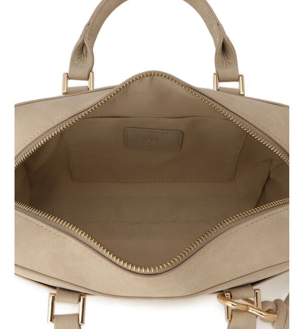 VIS「ロゴスエードミニボストンバッグ/2WAY」|ボストンバッグ|