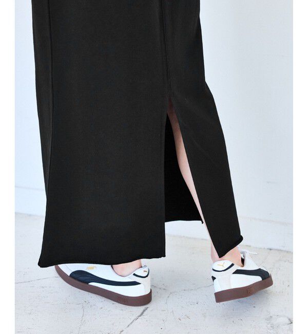 VIS「ミニ裏毛ナロースカート」|スカート|