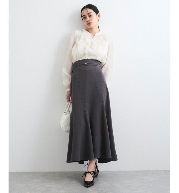 VIS「シアーラッフルブラウス/イージーケア」|シャツ・ブラウス|