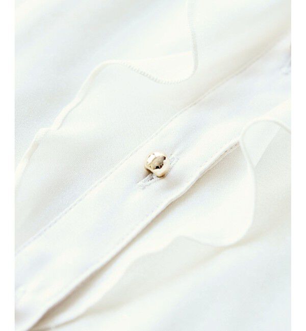 VIS「シアーラッフルブラウス/イージーケア」|シャツ・ブラウス|