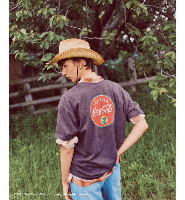VIS「【Coca-Cola】VIS別注フォト＆ロゴプリントアソートTシャツ」|Tシャツ・カットソー|