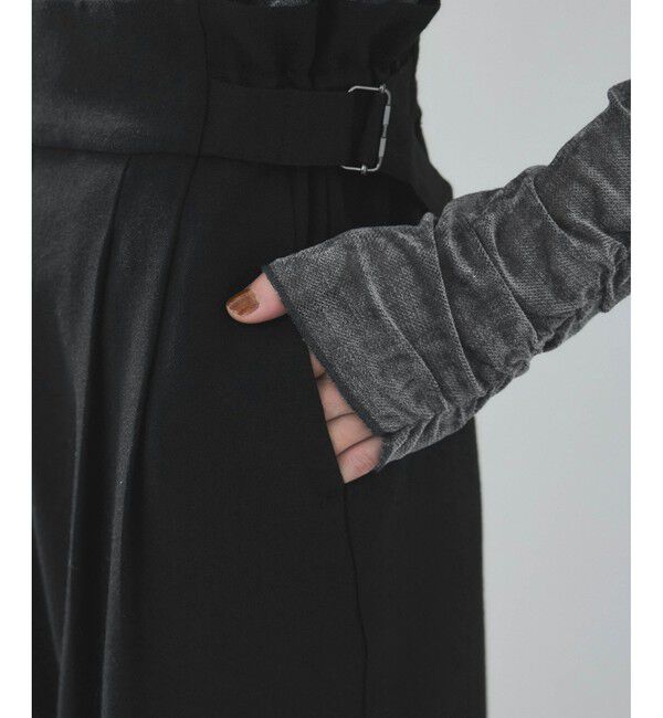 VIS「サスペンダー付き2WAYワイドパンツ」|チノ|