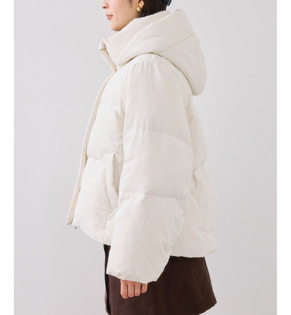 VIS「【アウター総選挙3位】フード取り外し可能軽量ダウンブルゾン/2WAY・撥水加工」|ダウン|