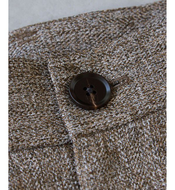 VIS「ツイード2タックワイドパンツ」|チノ|