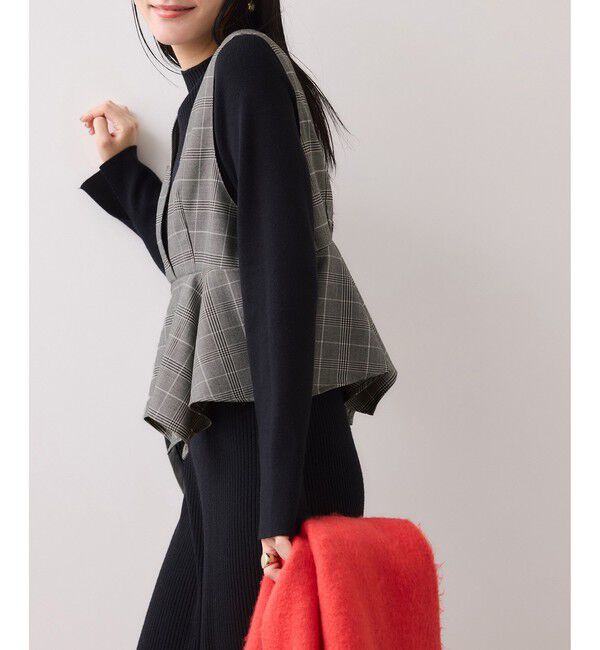 VIS「ビスチェセットニットワンピース」|ワンピース|