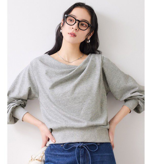 VIS「ドレープスウェットプルオーバー」|スウェット・ジャージ|