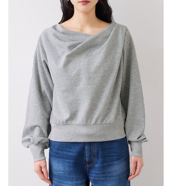 VIS「ドレープスウェットプルオーバー」|スウェット・ジャージ|