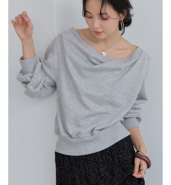 VIS「ドレープスウェットプルオーバー」|スウェット・ジャージ|