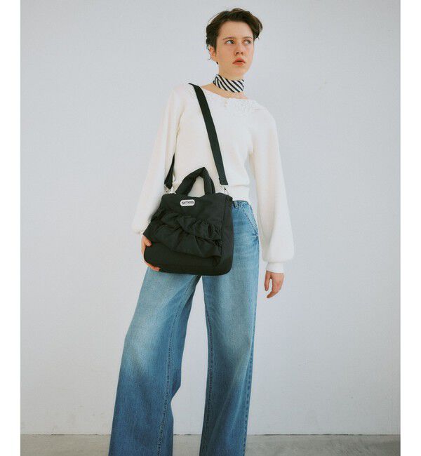 VIS「【OUTDOOR PRODUCTS】VIS別注2WAYフリルトートバッグ」|トートバッグ|