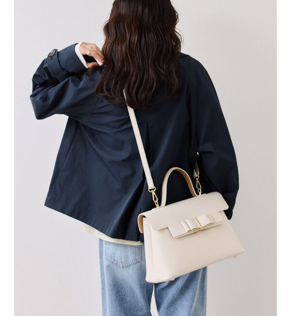 VIS「リボンベルトワンハンドルバッグ/軽量・2WAY」|ハンドバッグ|