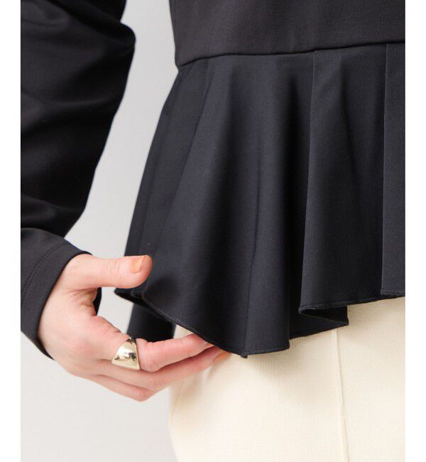 VIS「イレギュラーヘムペプラムカットソープルオーバー」|Tシャツ・カットソー|