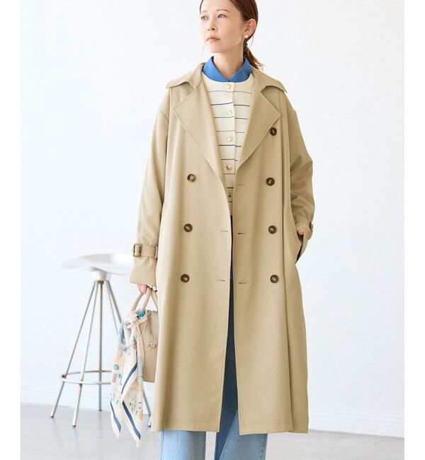 Rope&rsquo;Picnic「撥水加工・花粉ガード/トレンチコート」|トレンチコート|