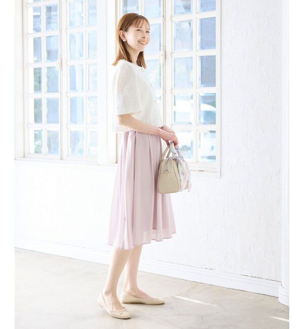 Rope&rsquo;Picnic「着丈が選べるギャザースカート」|スカート|