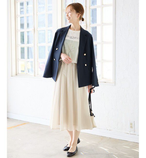 Rope&rsquo;Picnic「着丈が選べるギャザースカート」|スカート|