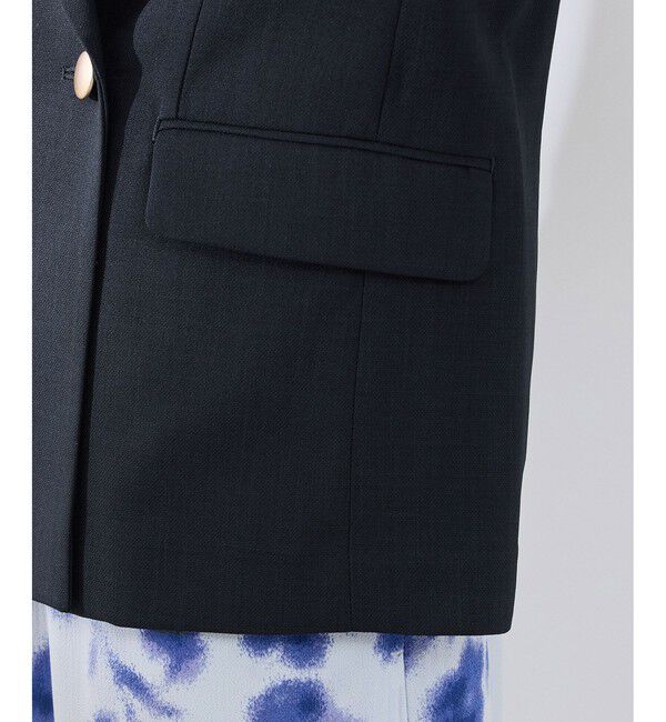 Rope&rsquo;Picnic「カナパ 金ボタンジャケット/セットアップ対応・UV・抗菌防臭・接触冷感」|テーラードジャケット|