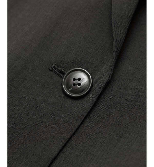 Rope&rsquo;Picnic「【接触冷感・UVカット・速乾】【リネンライク・シリーズ】シアーハーフスリーブジャケット/セットアップ」|テーラードジャケット|