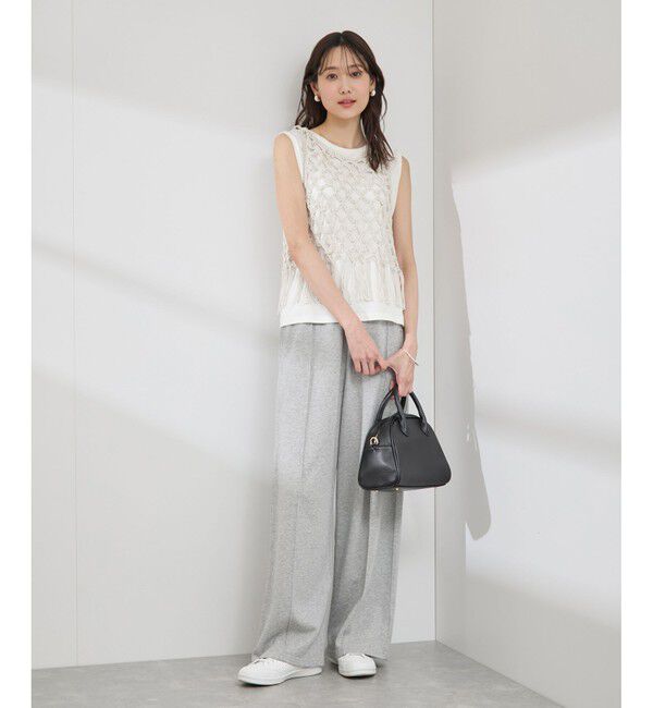 Rope&rsquo;Picnic「かぎ針ビスチェ&times;タンクトップセット」|ベスト・ジレ|