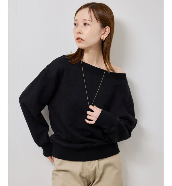 Rope&rsquo;Picnic「2WAYボートネックスウェット/リンクコーデ」|スウェット・ジャージ|