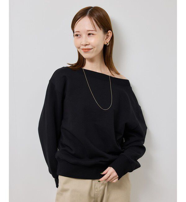 Rope&rsquo;Picnic「2WAYボートネックスウェット/リンクコーデ」|スウェット・ジャージ|