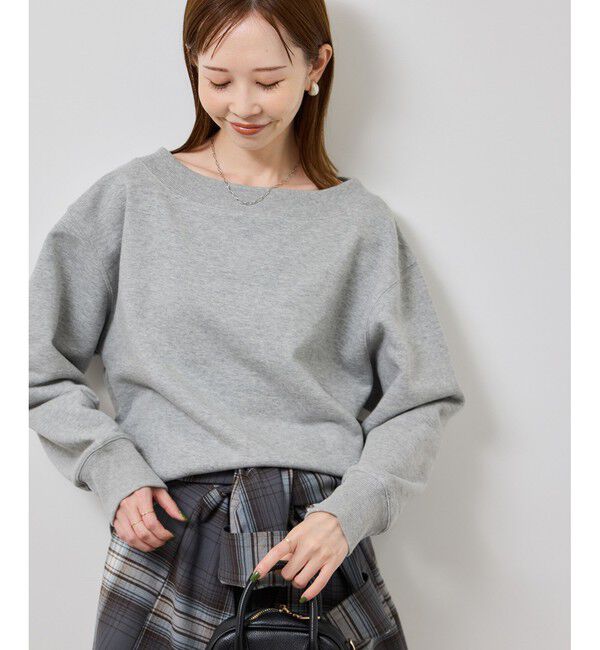 Rope&rsquo;Picnic「2WAYボートネックスウェット/リンクコーデ」|スウェット・ジャージ|