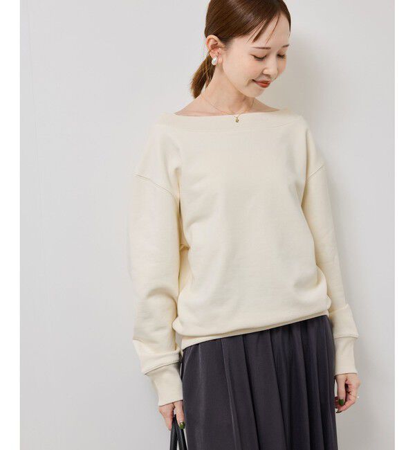 Rope&rsquo;Picnic「2WAYボートネックスウェット/リンクコーデ」|スウェット・ジャージ|