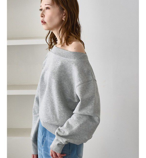 Rope&rsquo;Picnic「2WAYボートネックスウェット/リンクコーデ」|スウェット・ジャージ|