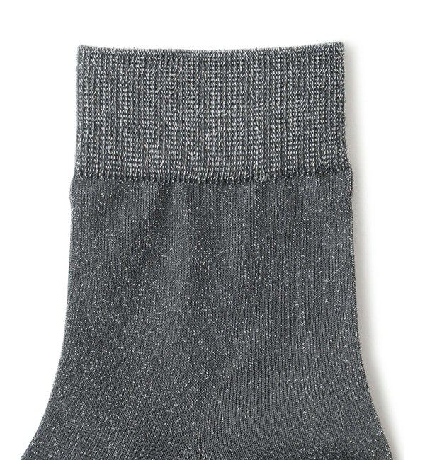 ROPE PICNIC PASSAGE「ロゴ入りラメソックス」|ソックス|