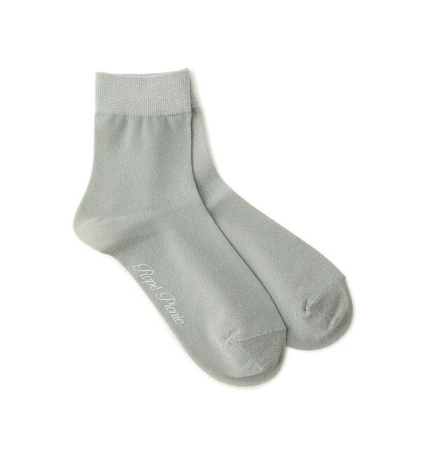 ROPE PICNIC PASSAGE「ロゴ入りラメソックス」|ソックス|