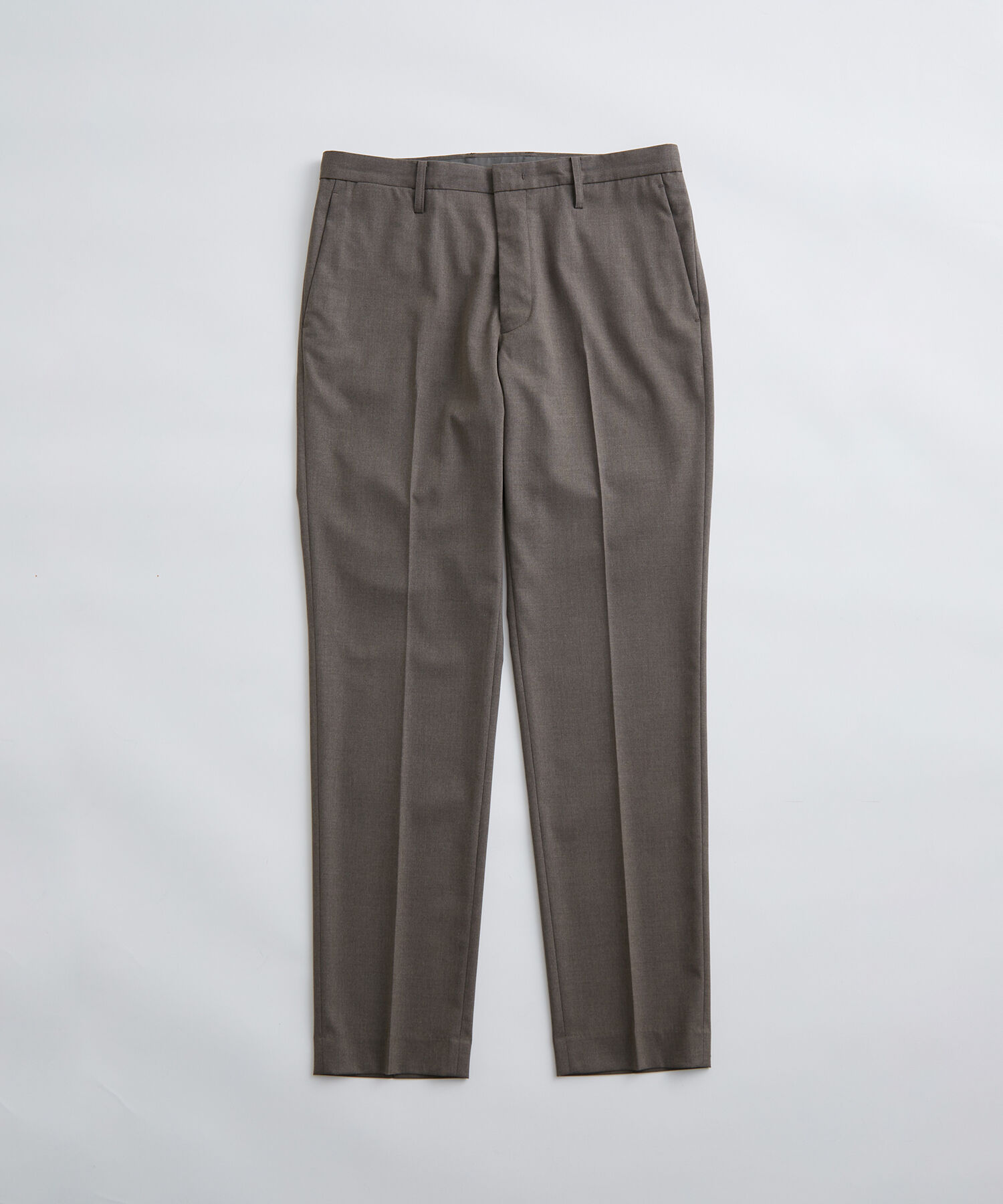 ADAM ET ROPE'「【Chambrer】スリムテーパード センタープレス スラックス / セットアップ対応」|スラックス|