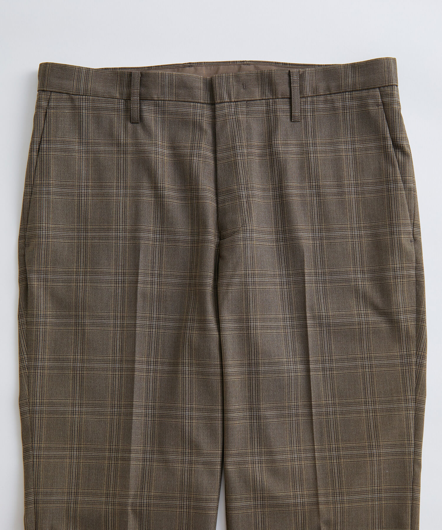 ADAM ET ROPE'「【Chambrer】スリムテーパード センタープレス スラックス / セットアップ対応」|スラックス|