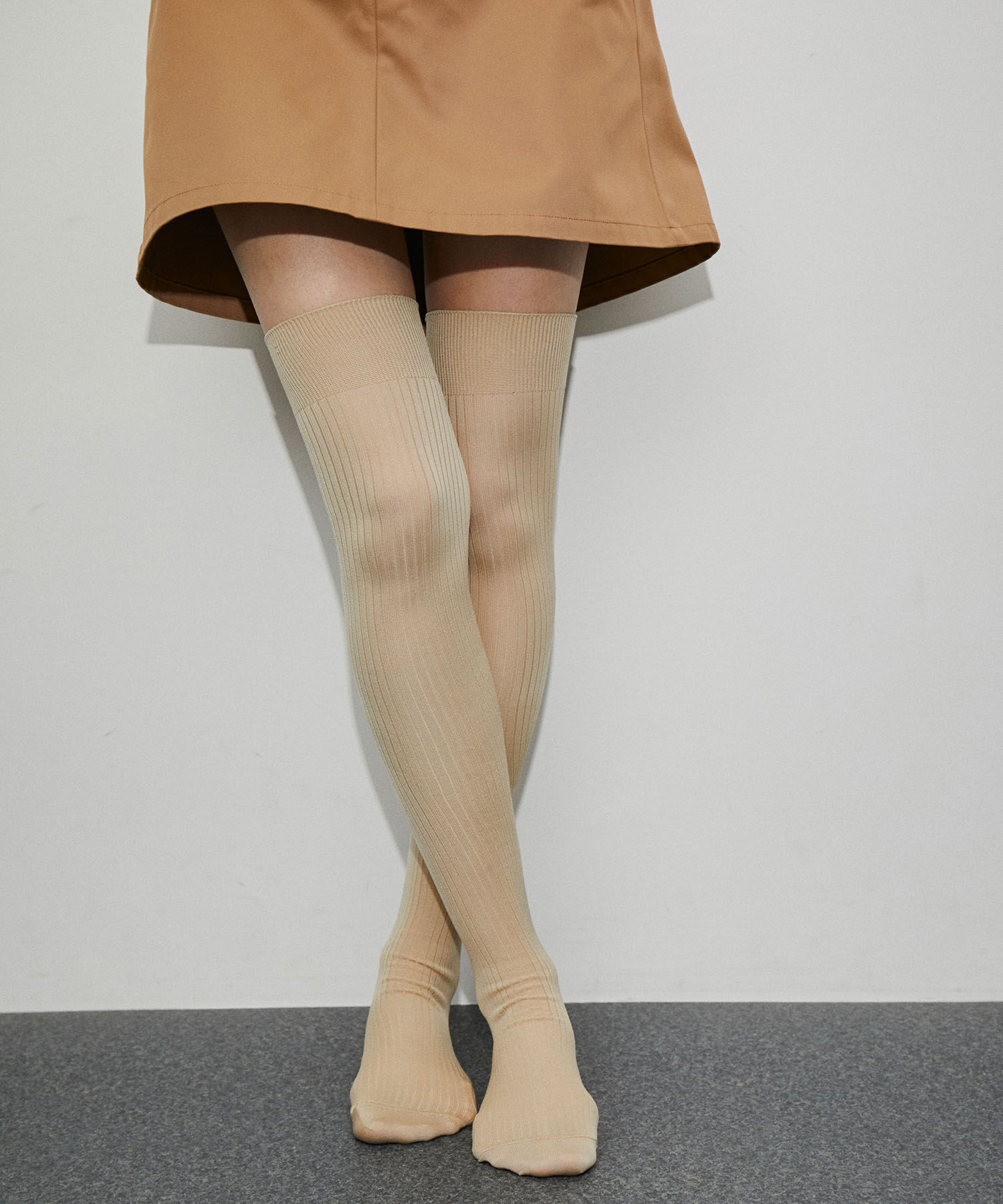 ADAM ET ROPE'「リブニーハイソックス」|ソックス|キナリ(16)