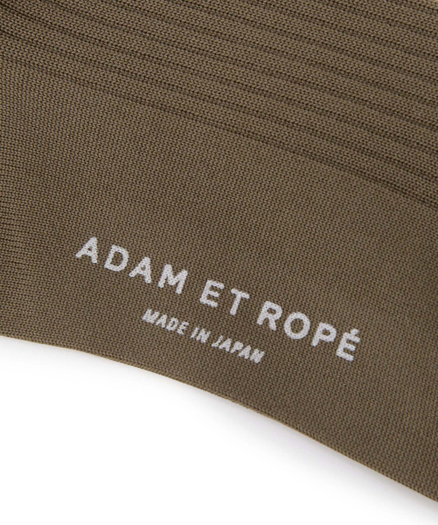 ADAM ET ROPE'「リブニーハイソックス」|ソックス|