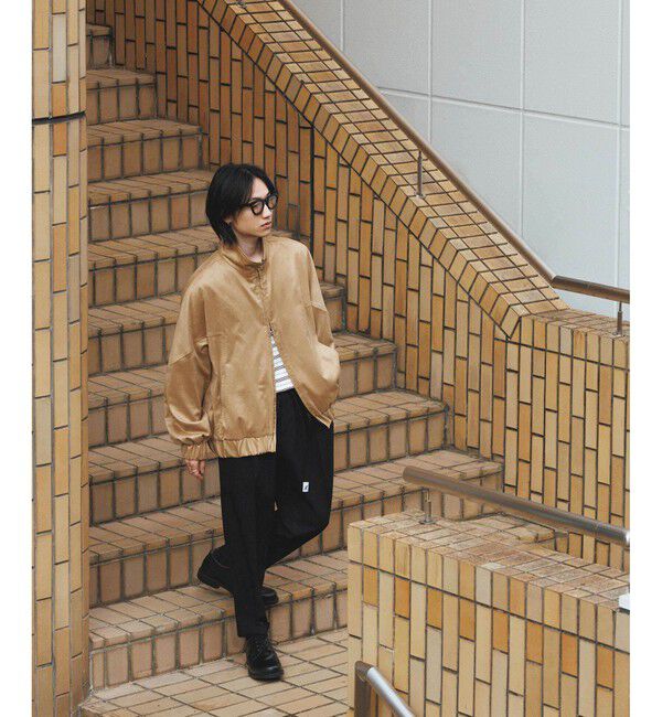 ADAM ET ROPE'「	【別注】《GRAMICCI/グラミチ》2WAY STRETCH WIDE TAPERED CROPPED」|スラックス|