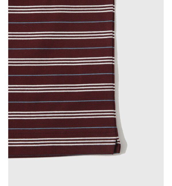 ADAM ET ROPE'「【LACOSTE for ADAM ET ROPE'】別注 MULTI BORDER TEE」|Tシャツ・カットソー|