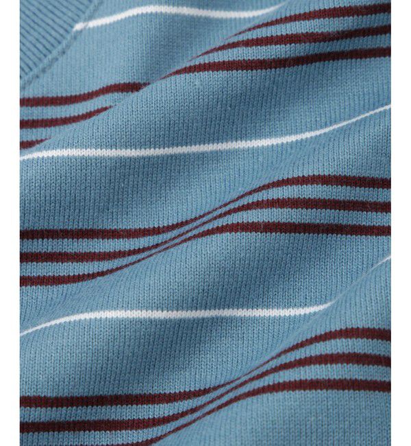 ADAM ET ROPE'「【LACOSTE for ADAM ET ROPE'】別注 MULTI BORDER TEE」|Tシャツ・カットソー|