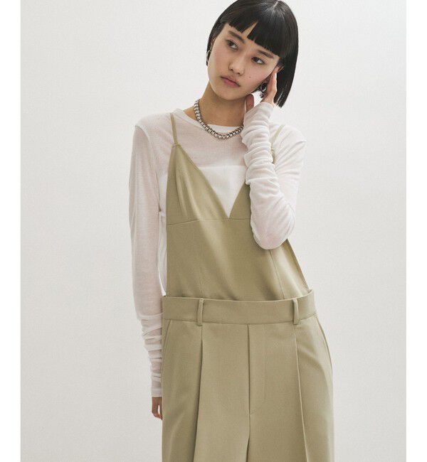 ADAM ET ROPE'「２WAYブラトップサロペット」|オールインワン|