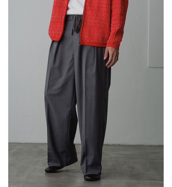 ADAM ET ROPE'「《新色》【WEB限定】2タック ワイドルーズ ドカンパンツ / シーズンレス / スラックス / ユニセックス」|スラックス|