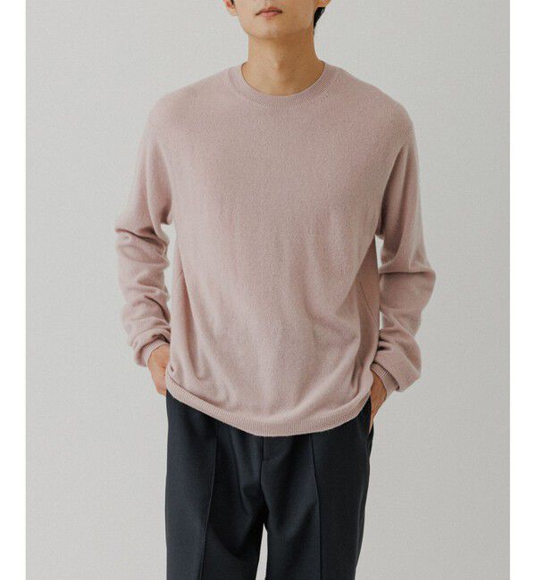 ADAM ET ROPE'「12GG カシミヤ クルーネック ニット」|ニット・セーター|