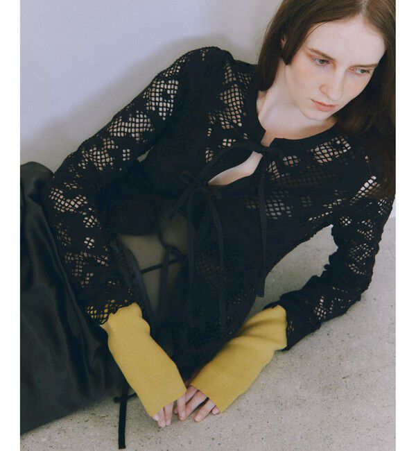 ADAM ET ROPE'「2WAYホールジャガードトップス」|Tシャツ・カットソー|