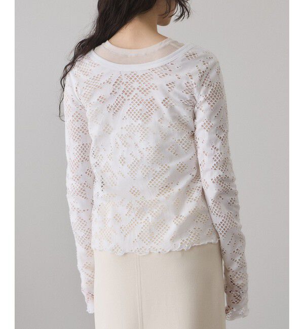 ADAM ET ROPE'「2WAYホールジャガードトップス」|Tシャツ・カットソー|