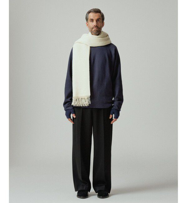 ADAM ET ROPE'「【THE INOUE BROTHERS...together with ADAM ET ROPE'】EX Brushed Scarf」|マフラー|